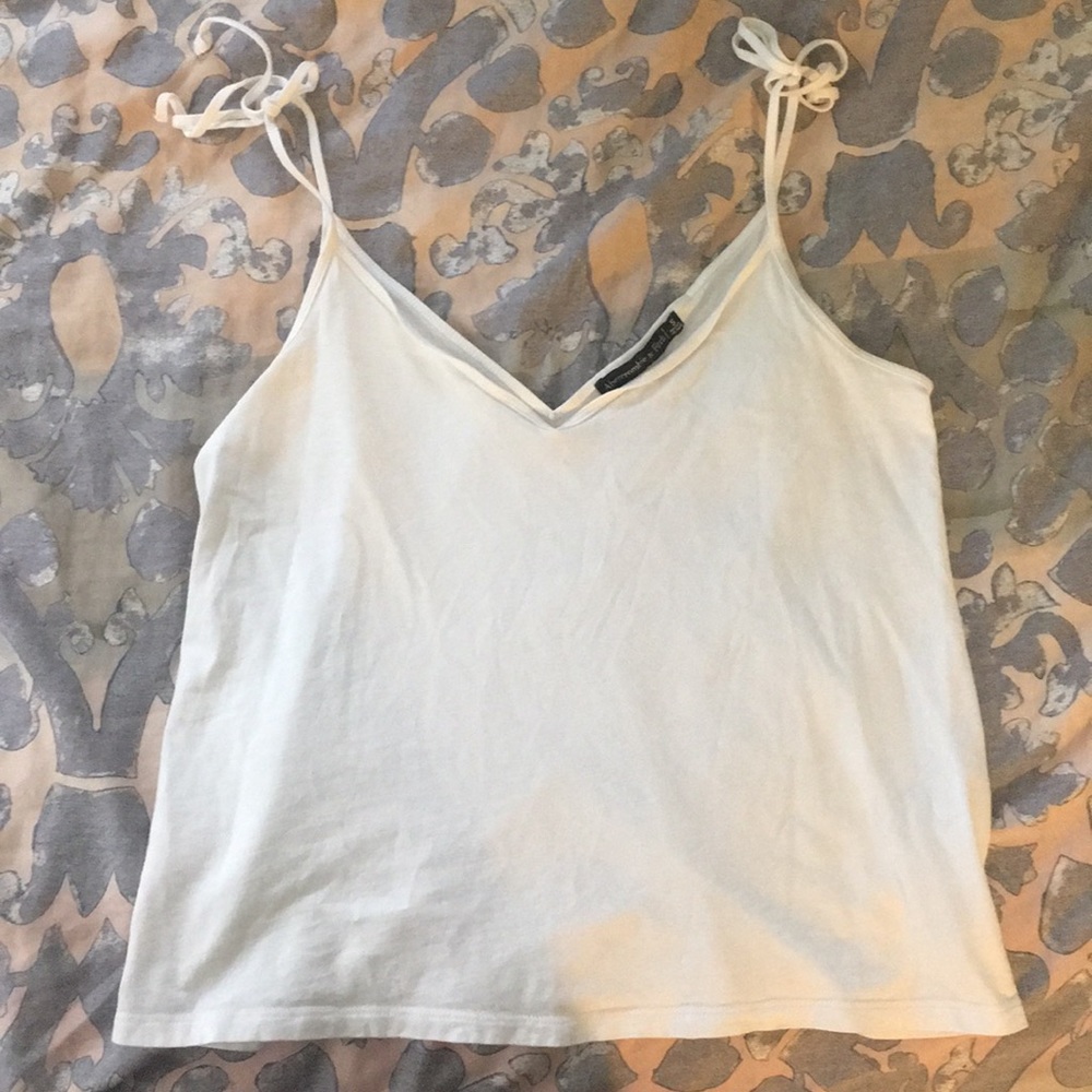 White A&F tank